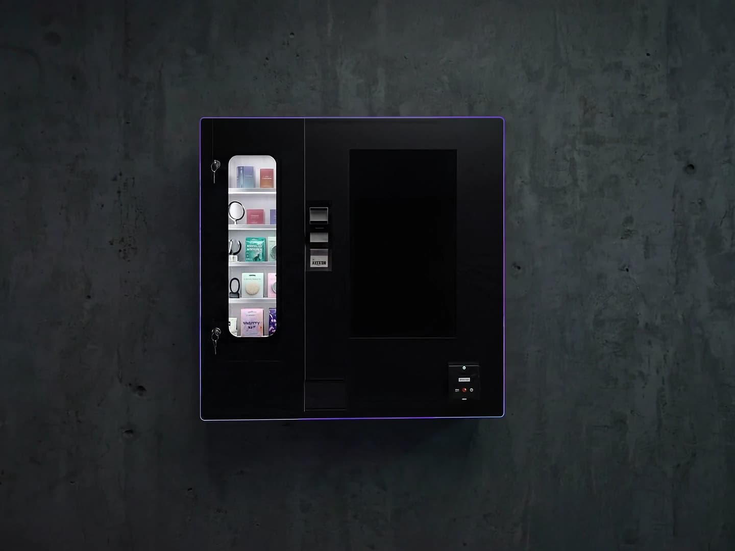 Distributeur Compact S, vue de face