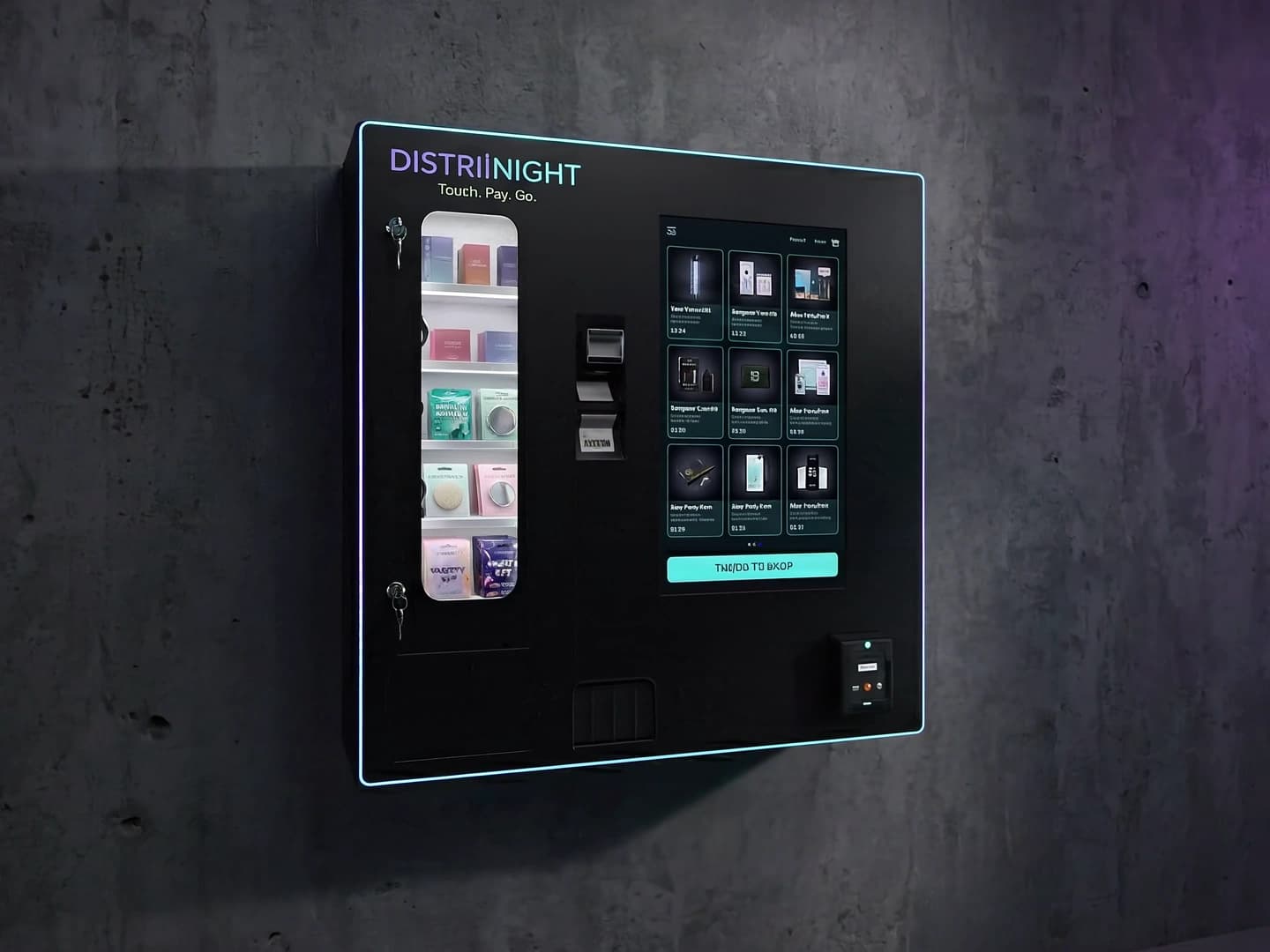 Distributeur Premium L, vue de face